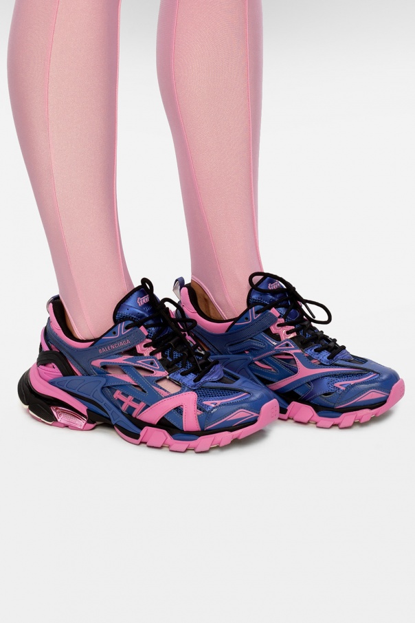 Balenciaga track 2 store pink and blue